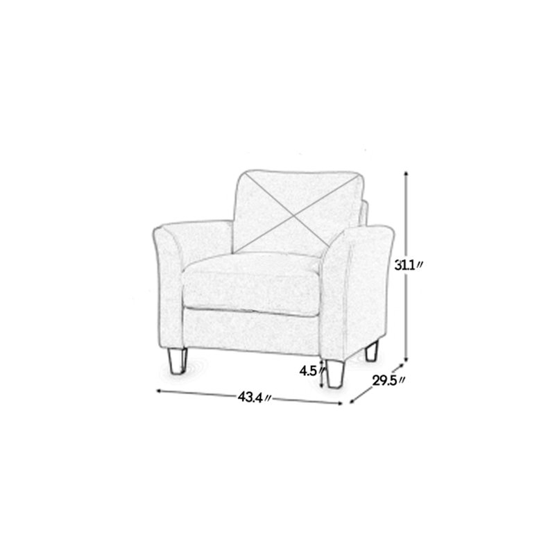 Red Barrel Studio® 3 Piece Living Room Set Wayfair